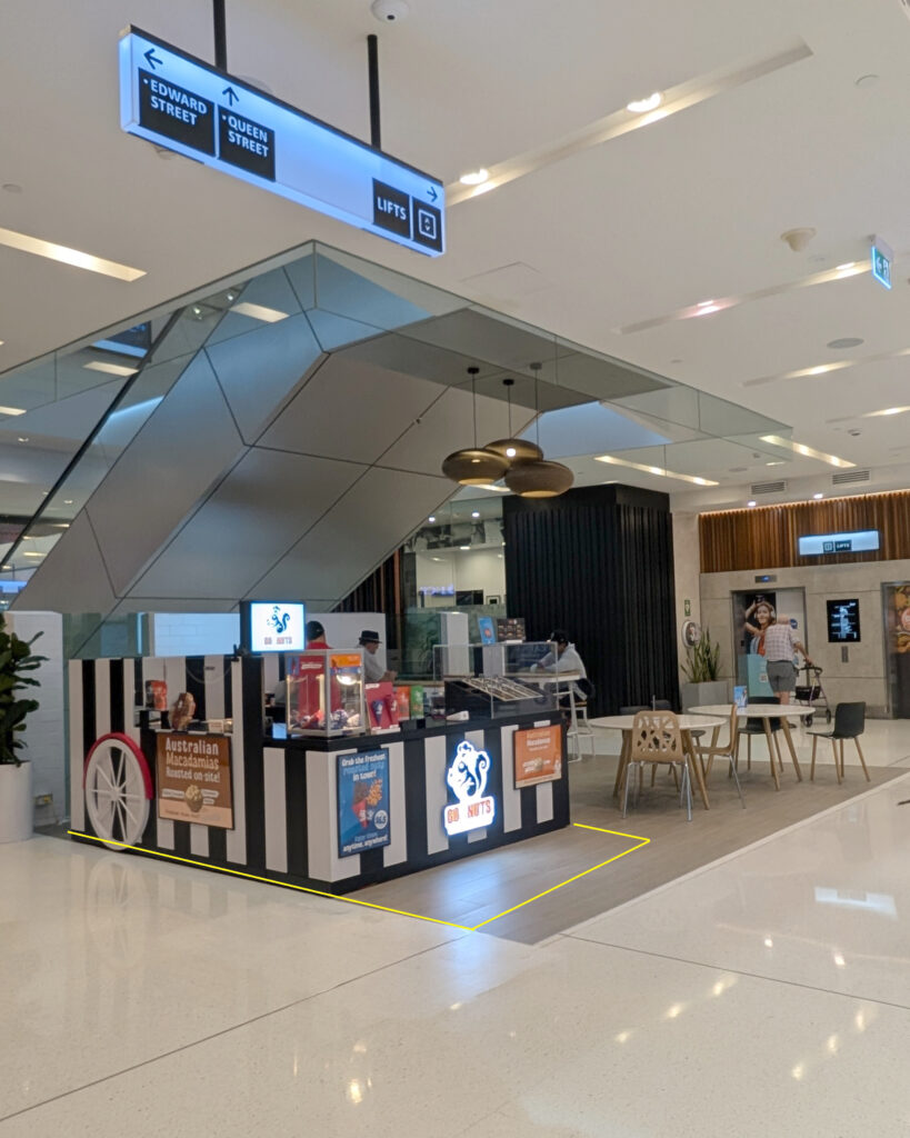 MacArthur Central Shopping Centre Pop Up Kiosk