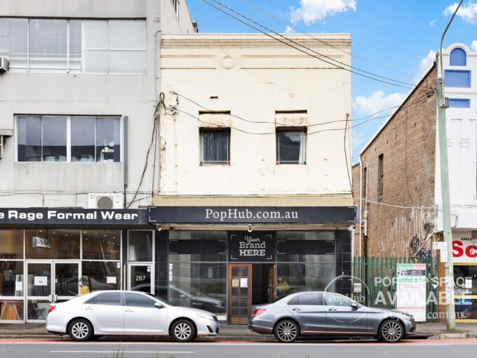 Parramatta Road, Leichhardt Retail Pop Up Shop Front