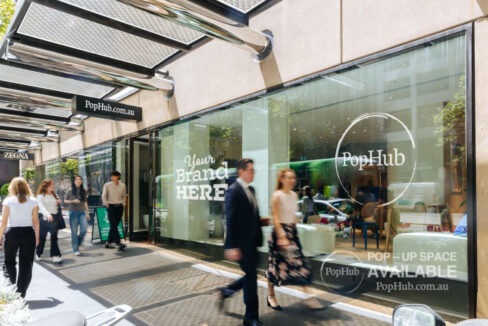 45 Collins Street Shop Front Pop Up Space Hire