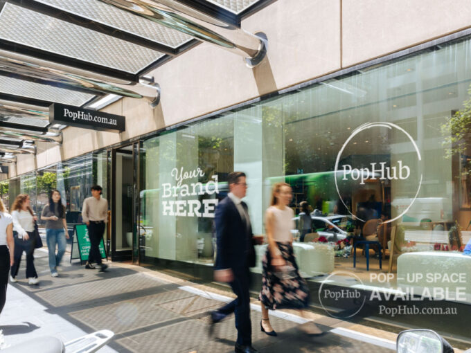 45 Collins Street Shop Front Pop Up Space Hire