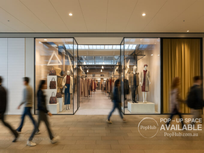brisbane cbd pop up shop event space activation