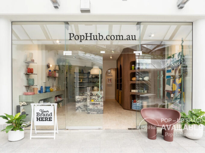 Modern Trendy Shop Front Retail Store Noosa